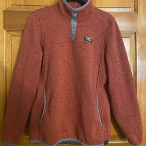 L.L. Bean Quarter Button Sweater
